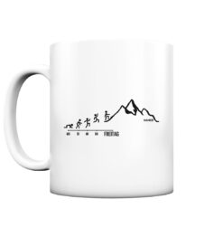 Endlich Freitag Wandern Tasse aus Porzellan für Bergsteiger, die Berge und Bergfreunde. Ein tolles Berg Geschenk für die Bergtour, Bergfans und Bergliebhaber. Nachhaltige Berg Geschenke und Berg Tassen hier bestellen.