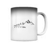 Endlich Freitag Wandern Zaubertasse. Berg Tasse aus Porzellan für Bergsteiger, die Berge und Bergfreunde. Ein tolles Berg Geschenk für die Bergtour, Bergfans und Bergliebhaber. Nachhaltige Berg Geschenke und Berg Tassen hier bestellen.