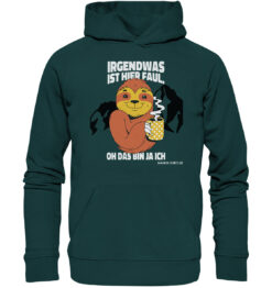 Lustiger Faultier Hoodie fürs Bergsteigen, die Berge und Bergfreunde. Ein tolles Berg Geschenk für die Bergtour, Bergfans und Bergliebhaber. Nachhaltige Berg Geschenke und Berg Hoodies hier bestellen.