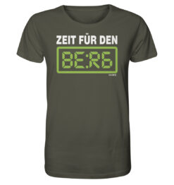 Zeit für den Berg T-Shirt für Bergsteiger, die Berge und Bergfreunde. Ein tolles Berg Geschenk für die Bergtour, Bergfans und Bergliebhaber. Nachhaltige Berg Geschenke und Bio Bergshirts für Herren hier bestellen.