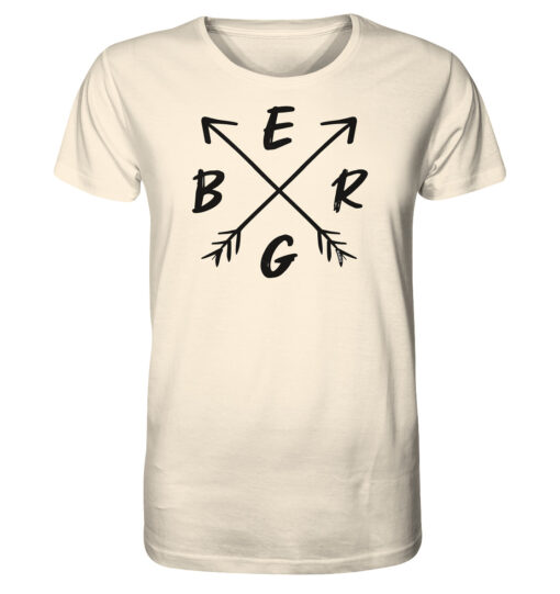 Berg T-Shirt Herren für Bergsteiger, die Berge und Bergfreunde. Ein tolles Berg Geschenk für die Bergtour, Bergfans und Bergliebhaber. Nachhaltige Berg Geschenke und Bio Bergshirts für Herren hier bestellen.