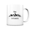 Personalisierte Gipfelhaferl Tasse. Berg Tasse aus Porzellan für Bergsteiger, die Berge und Bergfreunde. Ein tolles Berg Geschenk für die Bergtour, Bergfans und Bergliebhaber. Nachhaltige Berg Geschenke und Berg Tassen hier bestellen.